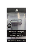 Just Wireless Dual Car Charger - Kosher Cell Inc