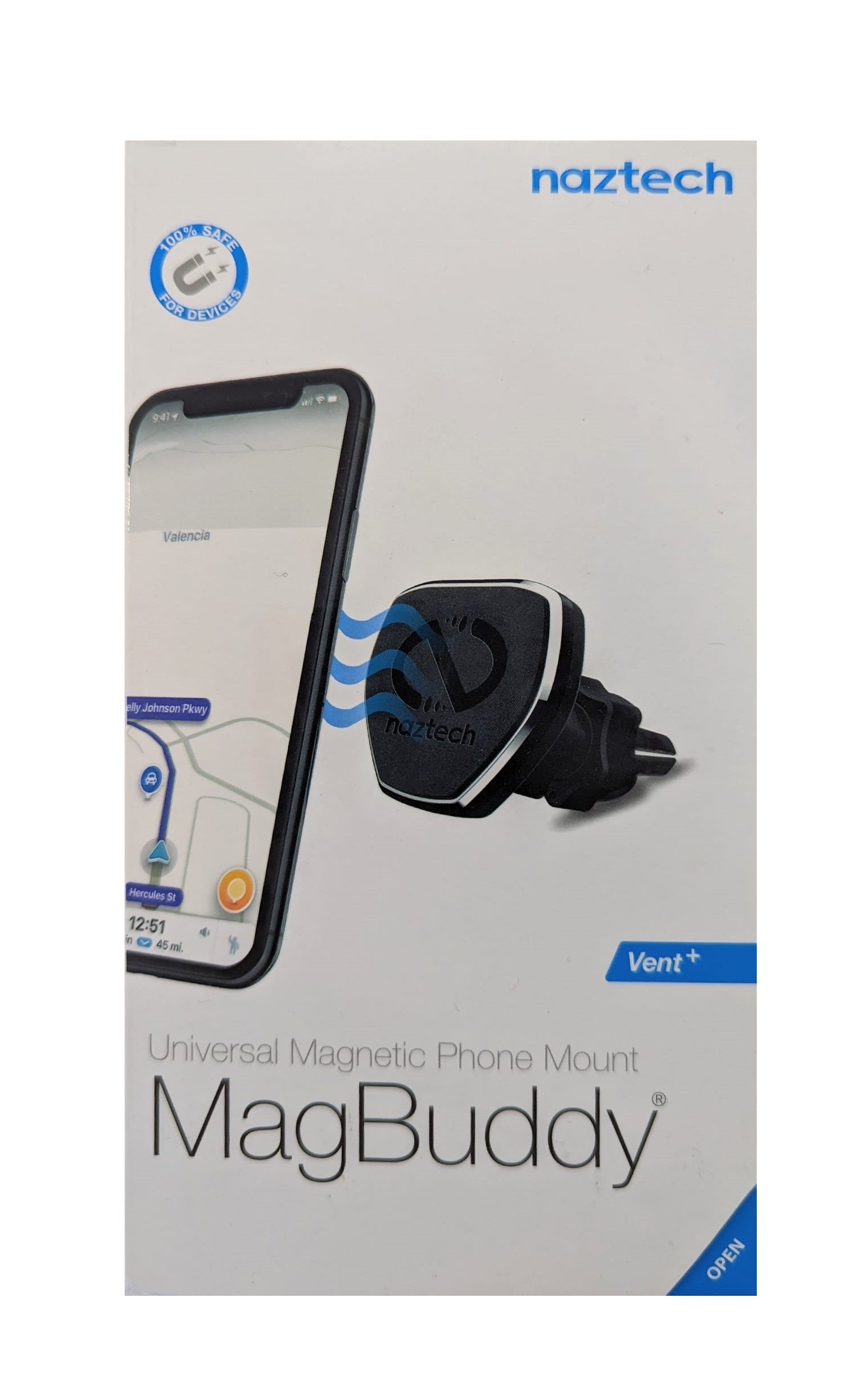 Magbuddy Vent Mount Cell Phone Holder Naztech Windshield Magnetic