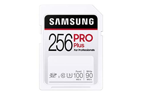 Samsung Pro Plus 256 GB Full Size SD Card